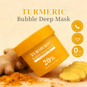 💛 Turmeric Bubble Deep Mask