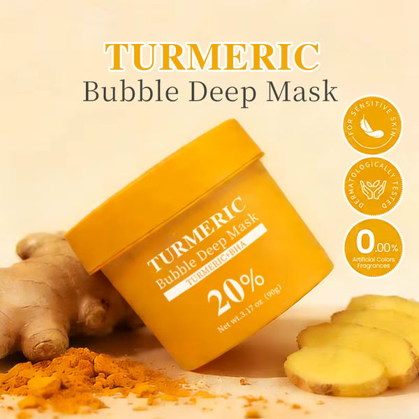 💛 Turmeric Bubble Deep Mask