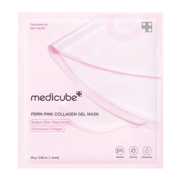 Masque gel au collagène rose