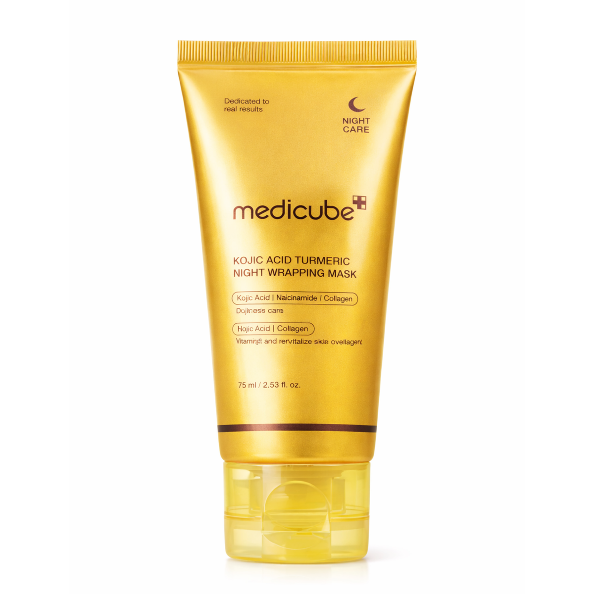 Masque de nuit anti-tâches au curcuma + 1 pinceau (offert)