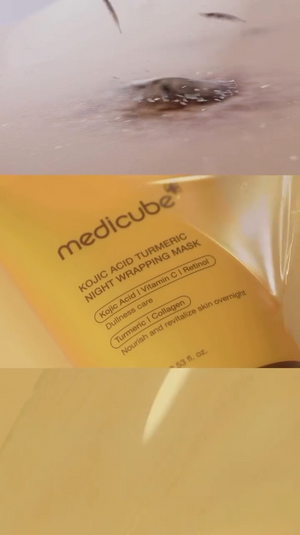 Masque de nuit anti-tâches au curcuma + 1 pinceau (offert)